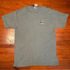 The Duck Company Florida Keys Graphic Tee - Gray Short Sleeve Men's Shirt Med